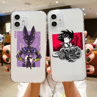 dragon ball anime phone cases for iphone se 2020 6 6s 7 8 11 12 13 mini plus x xs xr pro max cases funda