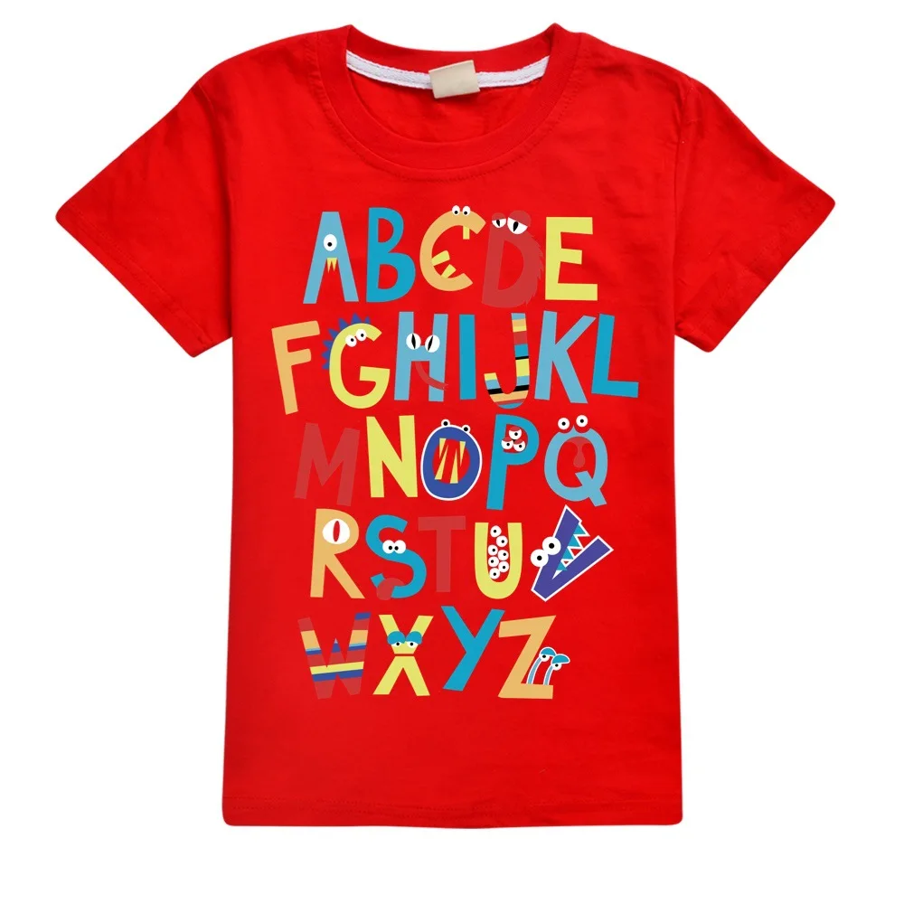 Children Sports Tees Clothing Alphabet Lore Game Kids Cosplay T-Shirt Girls Boys Short Sleeve Summer Tops Clothes Tshirts 6 Children Sports Tees Clothing Alphabet Lore Game Kids Cosplay T-Shirt Girls Boys Short Sleeve Summer Tops Clothes Tshirts 6