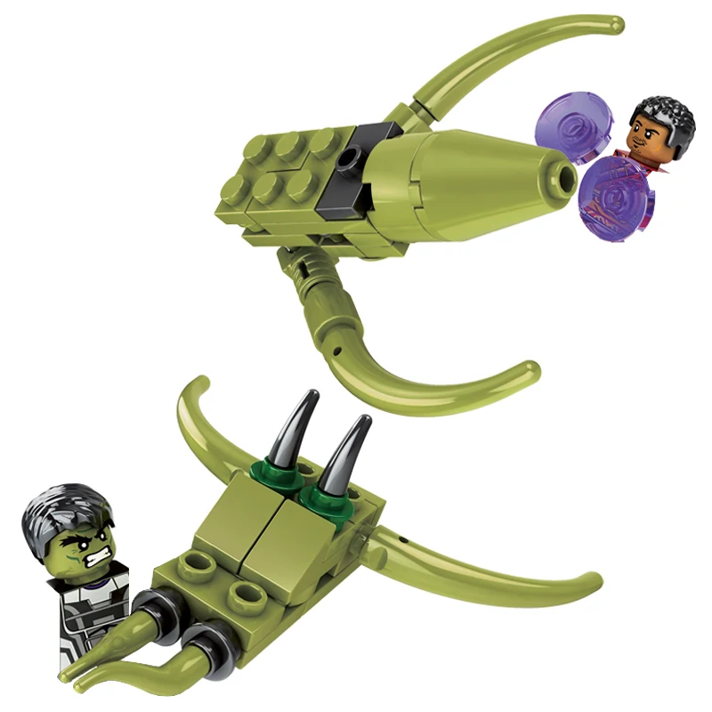 2022 Новинка MOC креативные 8 в 1 герои против большого глаза фигурки-монстры