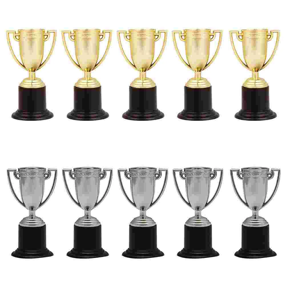 

Plastic Trophy Award Model Toy Kids Reward Home Desktop Decor Mini Cup Children Creative