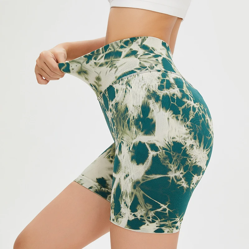 SOISOU  Seamless Gym Shorts Leggings Women Yoga Fitness Sport Shorts High Waist Elastic Breathable Cycling Shorts Women Clothing