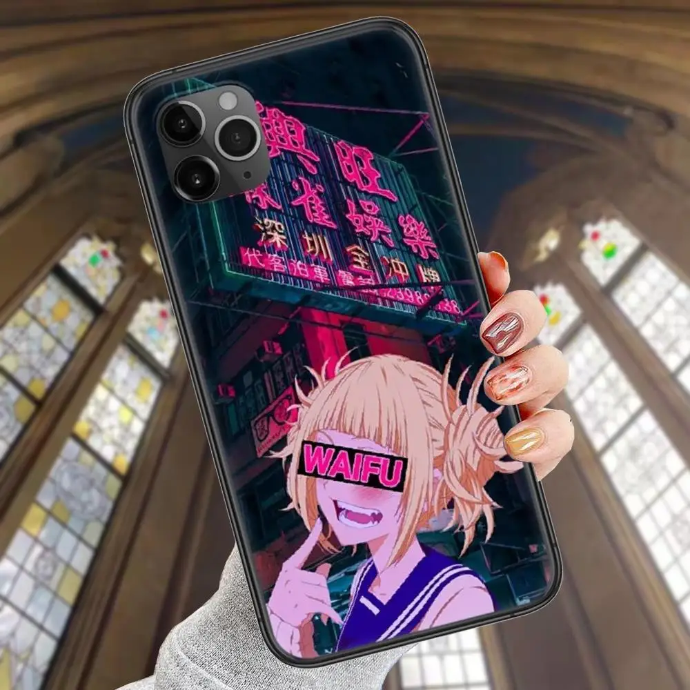 Недорогой Черный Водонепроницаемый роскошный чехол Waifu аниме для Xiaomi Redmi K20 K30 K30i