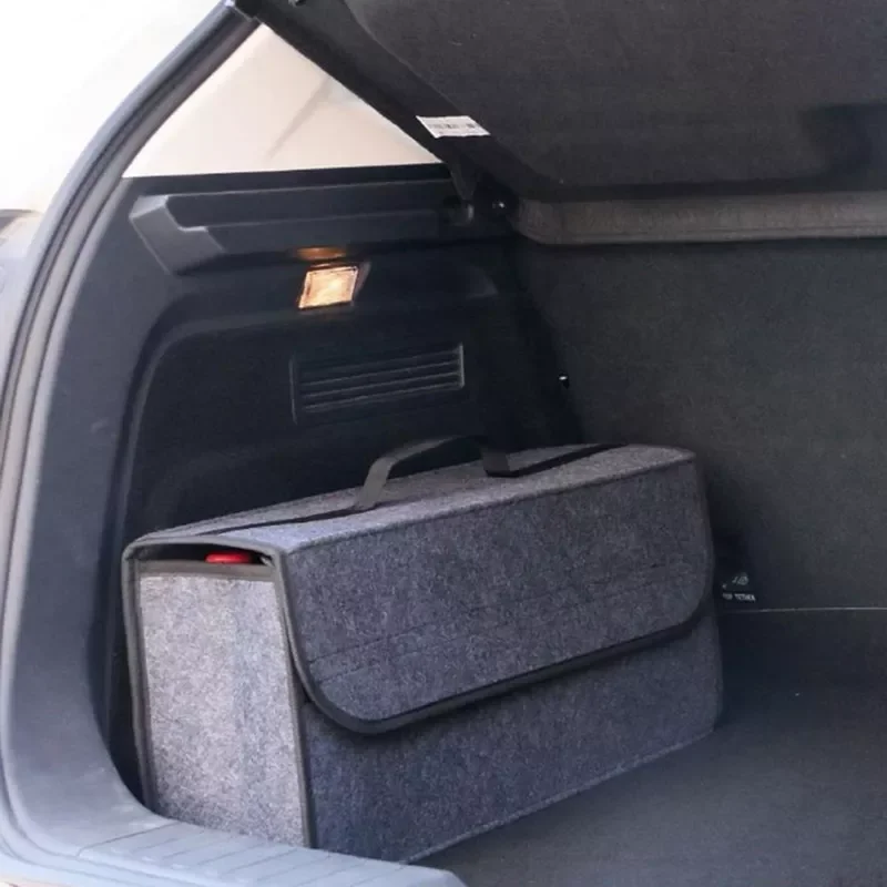 

Car Trunk Organizer Car Storage Bag Cargo Container Box Fireproof Stowing Tidying Holder Multi-Pocket Car Styling