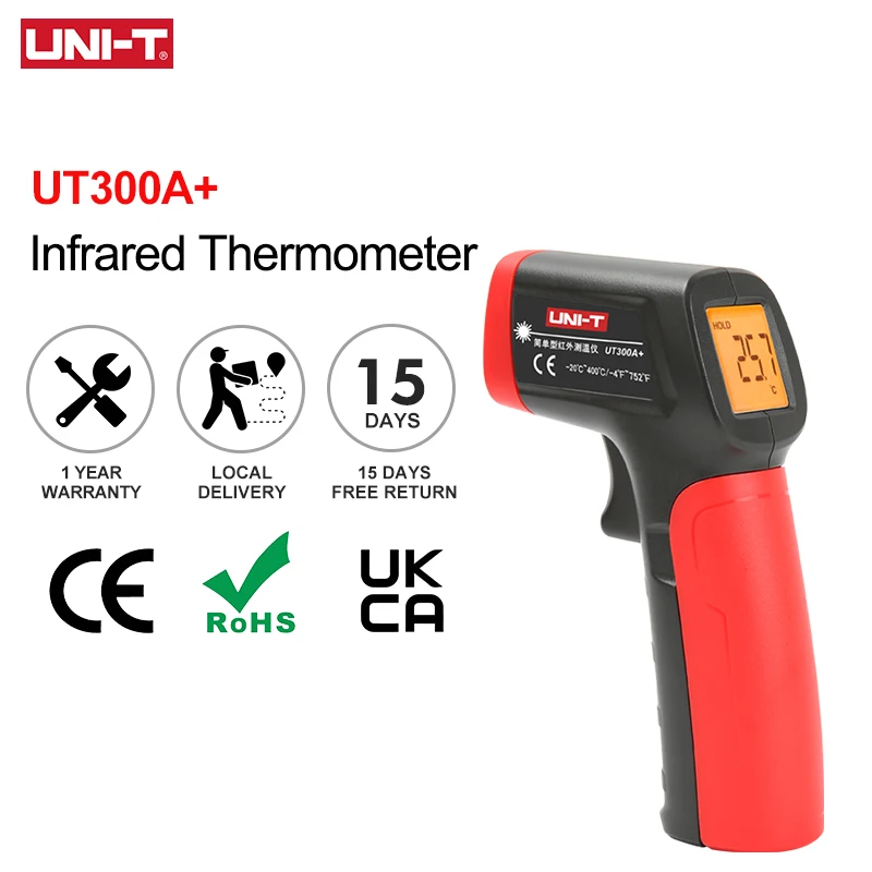 

UNI-T UT300A+ Лазерный термометр