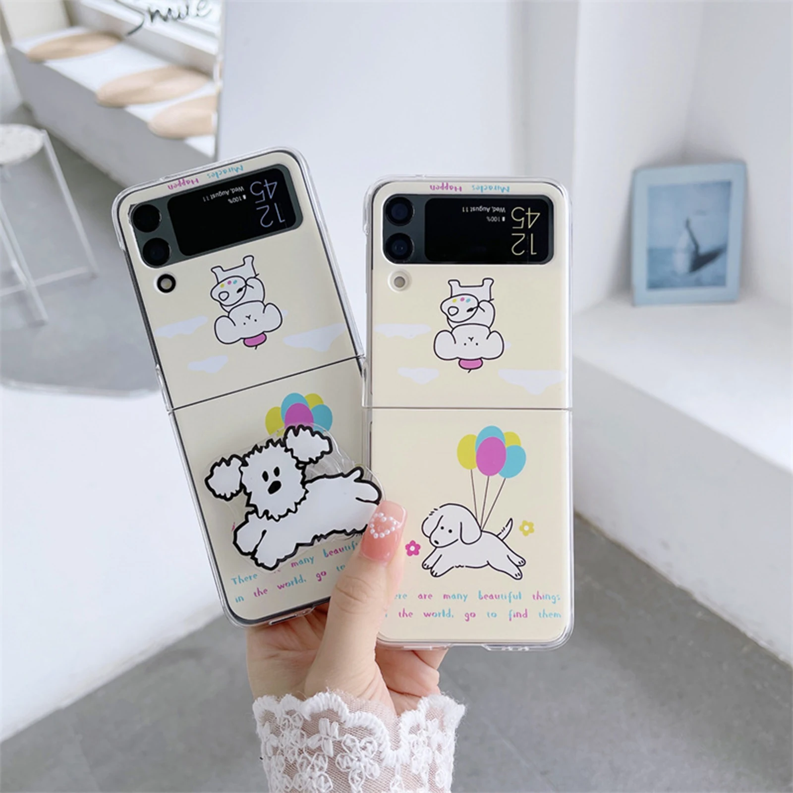 

Folding Phone Case for Samsung Galaxy Z Flip 3 4 5G Hard PC Shockproof Phone Case Slim Phone Protective Cover Case