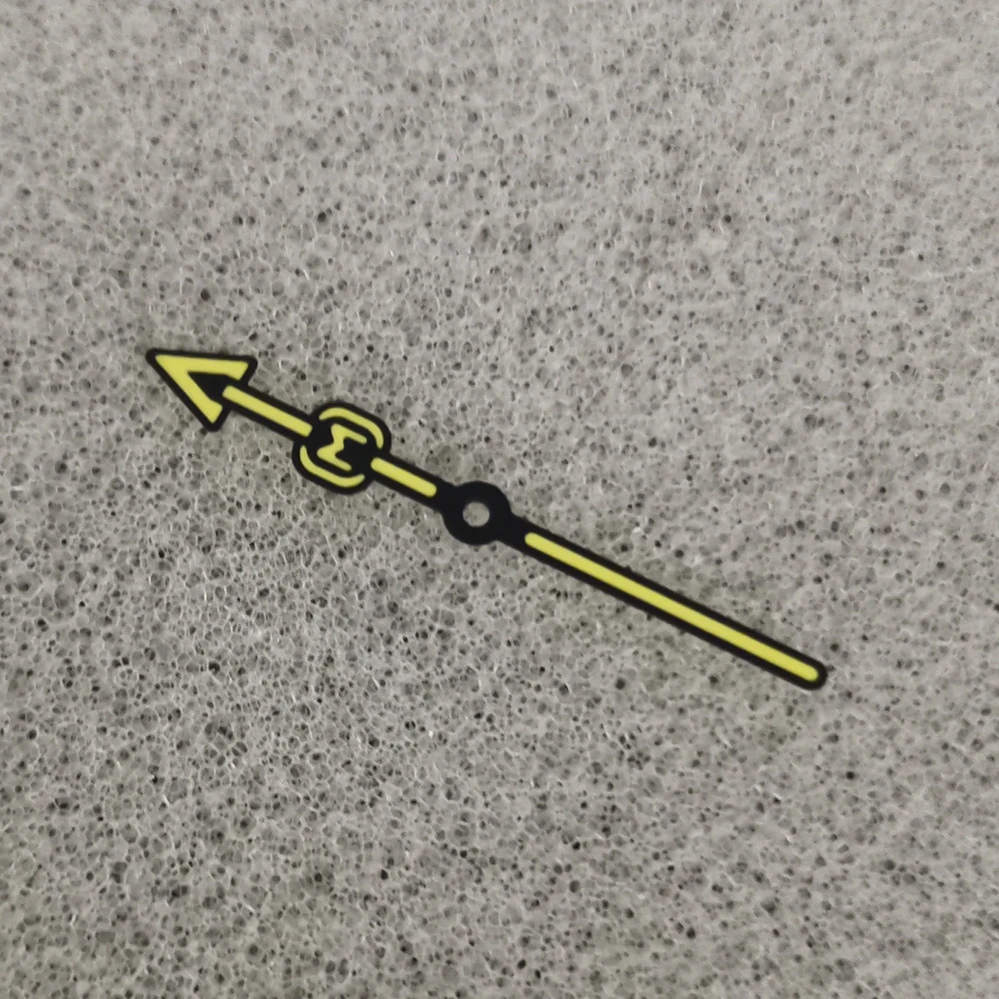 NH35 hand modified watch accessories needle finger orange yellow green three hands + C3 green luminous NH35/NH36/4R/7S movement