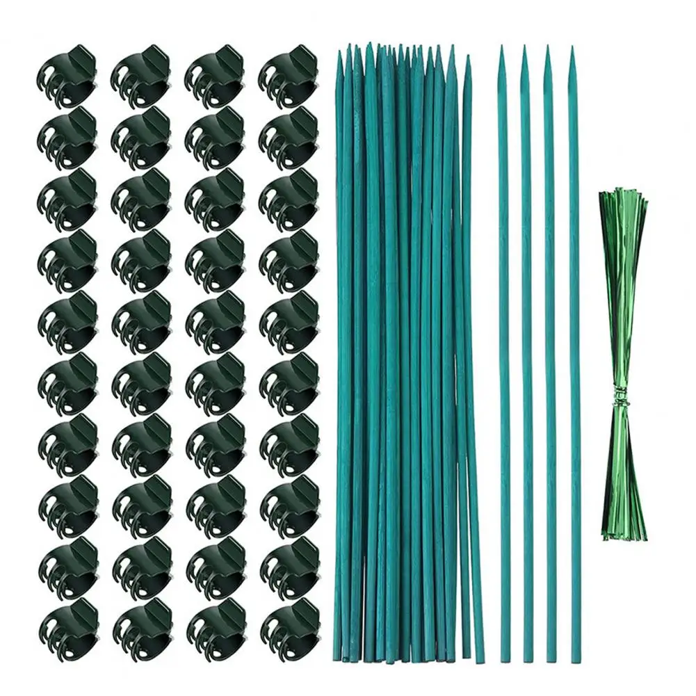 

Flower Sticks Practical Easy to Install Reusable Orchid Clip Support Piles Courtyard Accessory