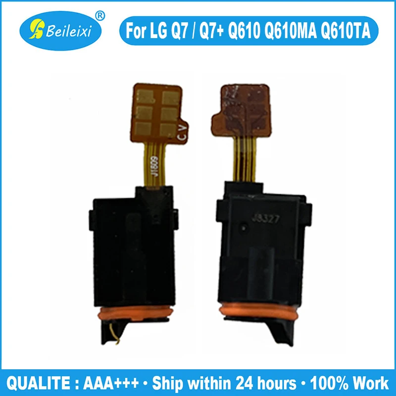 For LG Q7 / Q7+ Q6 M700N Q Stylo 4 Q710 Q610 Q610MA Q610TA Q610YB Earphone Socket Flex Cable Headphone Speaker Jack