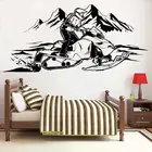 Снегоход Экстремальные виды спорта виниловая наклейка на стену зимние лыжные сани снегоход художественная наклейка для детской комнаты подростковый модный Декор Подарочная наклейка D8