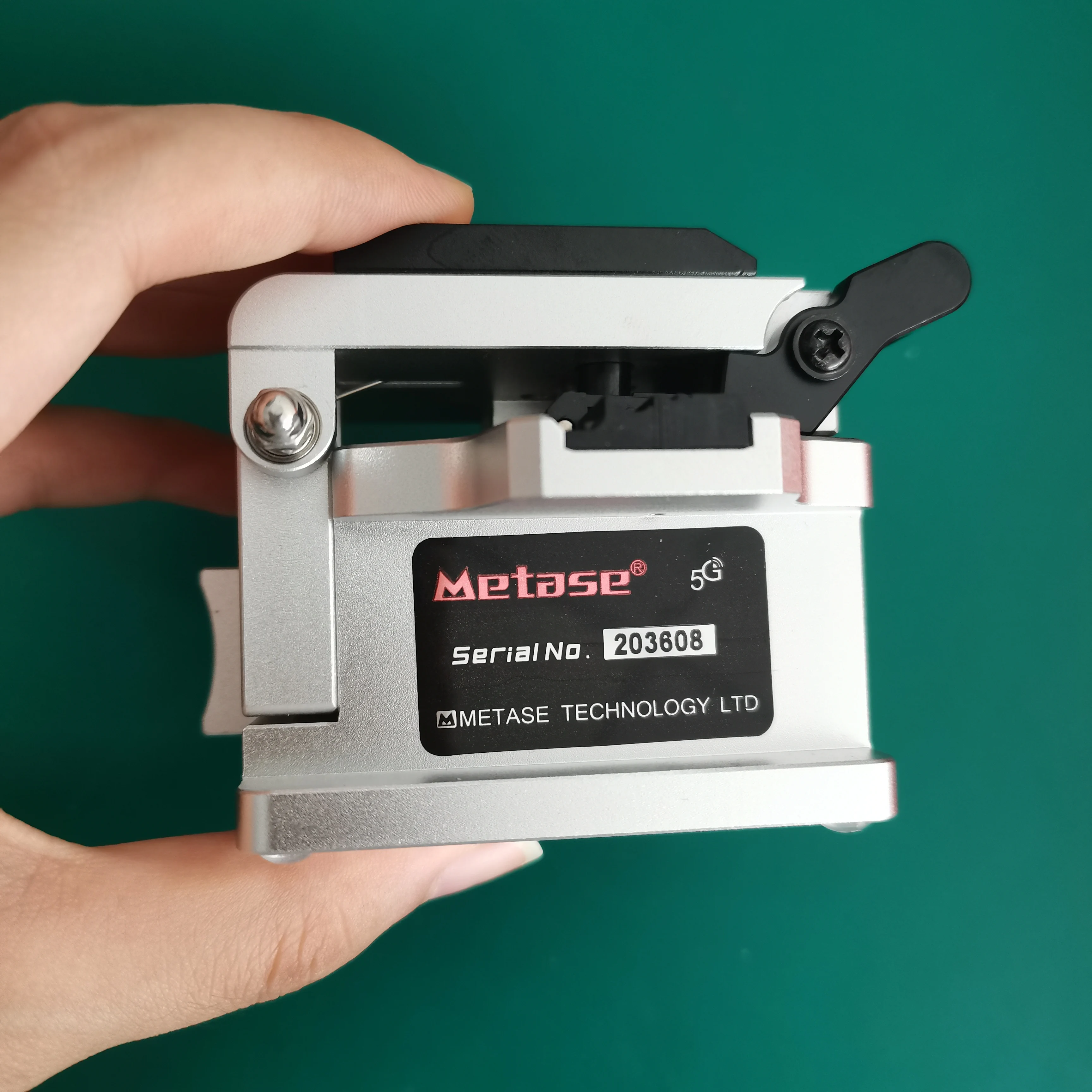 Metase MTS-M1 Precision Fiber Cutting Knife Imported Fusion Splicer Fiber Optic Cable Cutting KnifeFTTH Fiber Optic Tools