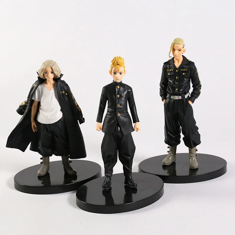 

Tokyo Revengers Manjiro Sano Takemichi Hanagaki Ken Ryuguji Matsuno Chifuyu Anime Collection Figure PVC Doll Gift Toy