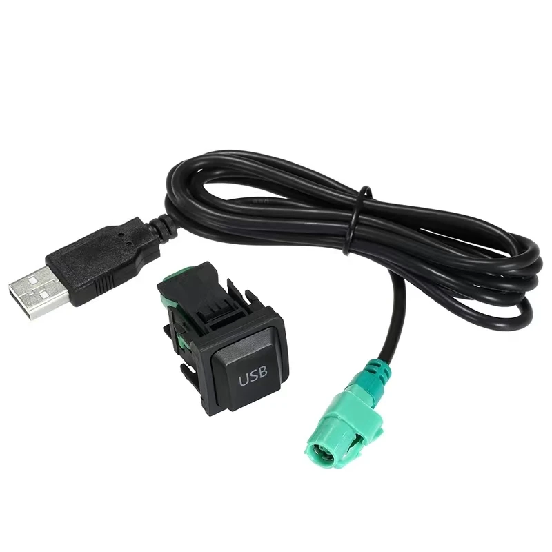 Автомобильный USB-адаптер сделай сам аудиоusb-кабель переключатель для VW Golf MK5 MK6 VI 5 6