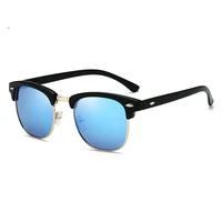new half frame polarized sunglasses men women rb3016 sun glasses design semi rimless classic men sunglasses oculos de sol uv400