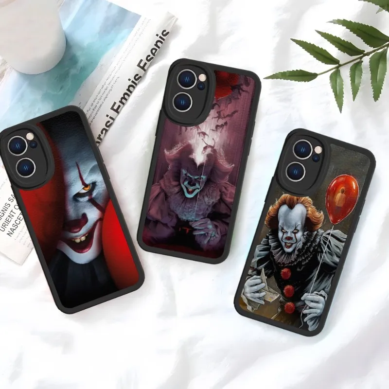 

Hot Pennywise Clown Float It Horror Phone Case For Huawei P50 P40 P30 Nova10 Nova9 Nova8 MATE50 MATE40 Lambskin Silicone Cover