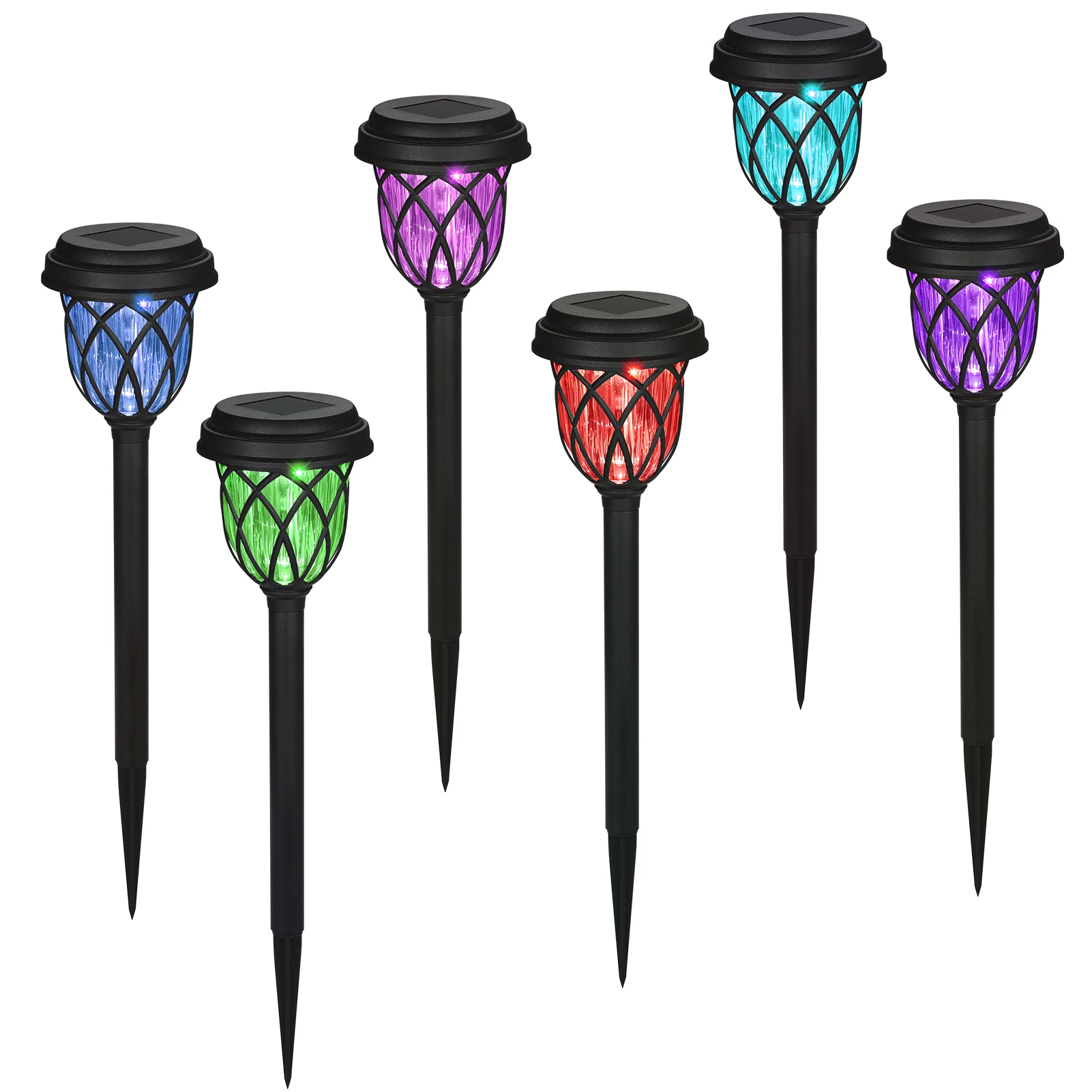 

Solar LED Lawn Light Outdoor Lamp Lanter Waterproof Landscape Lighting For Pathway Patio Yard Lawn Decoration Pathway Lawn Lamp