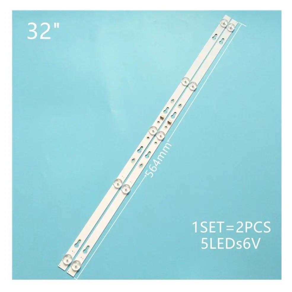 

Tcl 32s5300 32s6500 32s6400 MI 32 inch Tcl LCD Backlight Strip L32M5-AZ for TV LVW320CSDX 6V GIC32LB37