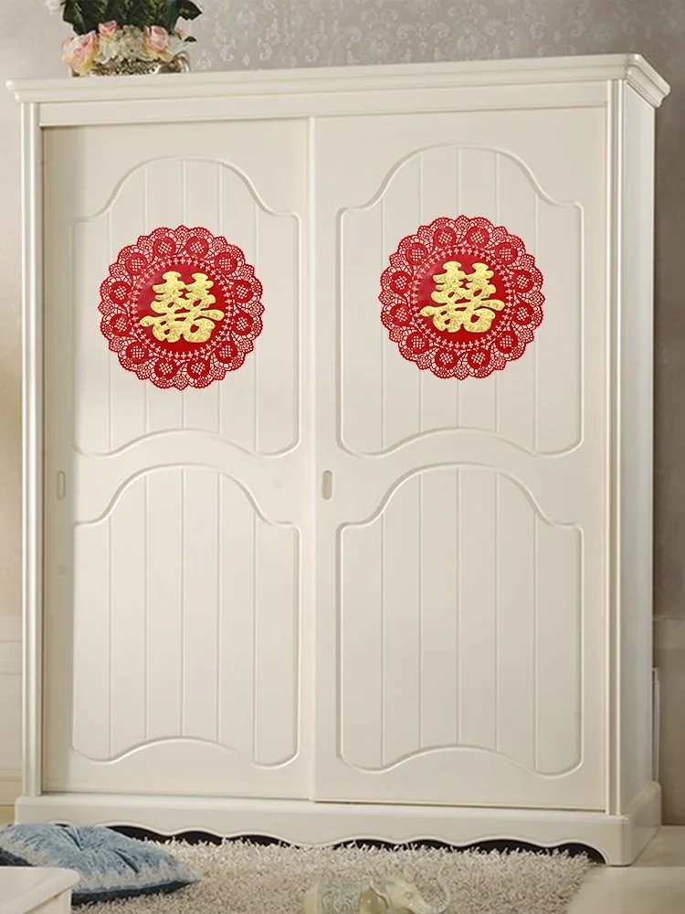 Свадебные принадлежности счастливое слово наклейки украшение для свадебной