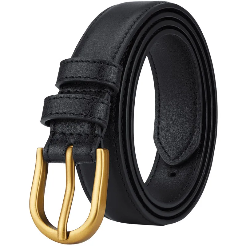 Ремень WILLIAMPOLO из натуральной кожи Женский модный декоративный пояс с