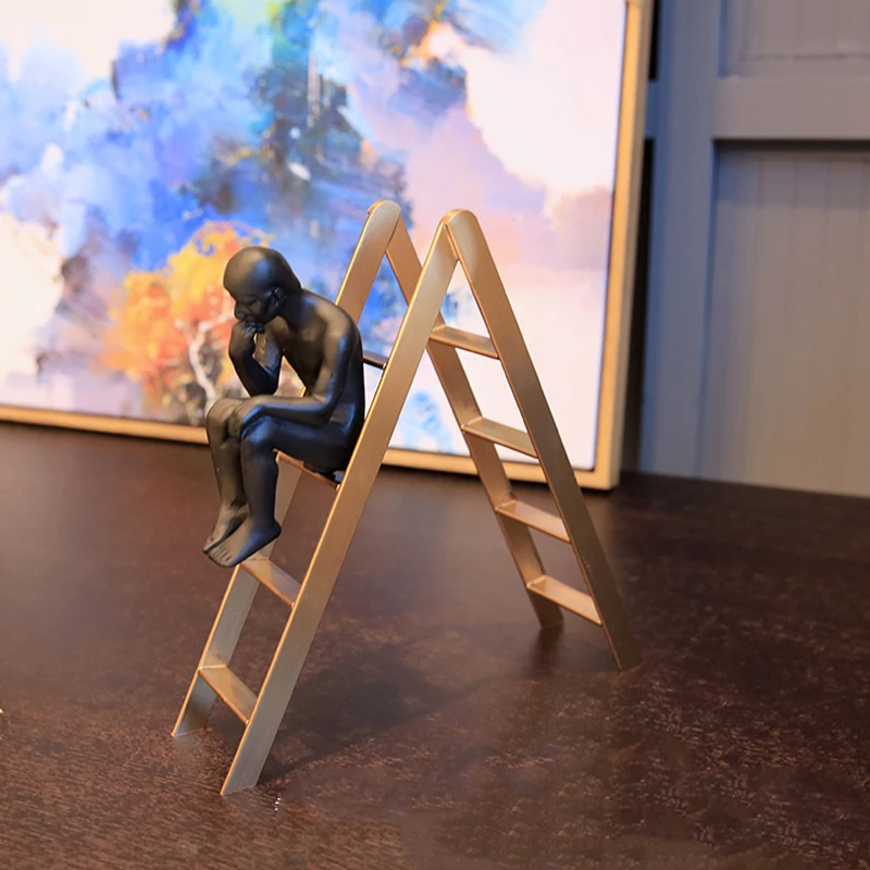 Домашний декор настольное украшение для лестницы статуи комнаты гостиной ТВ