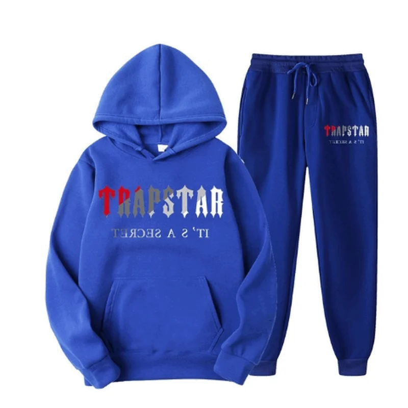 Trapstar Sweat Suit Tracksuit Brand Printed Sport 15 Colors Two Pieces Loose Set Hoodie and Pants Jogging Hoodie Sweatshirt Set