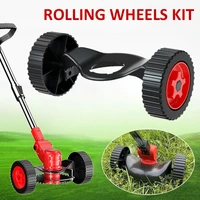 1pc grass trimmer rolling wheel garden lawn mower cutter replacement lawn mower cutting guide power tool
