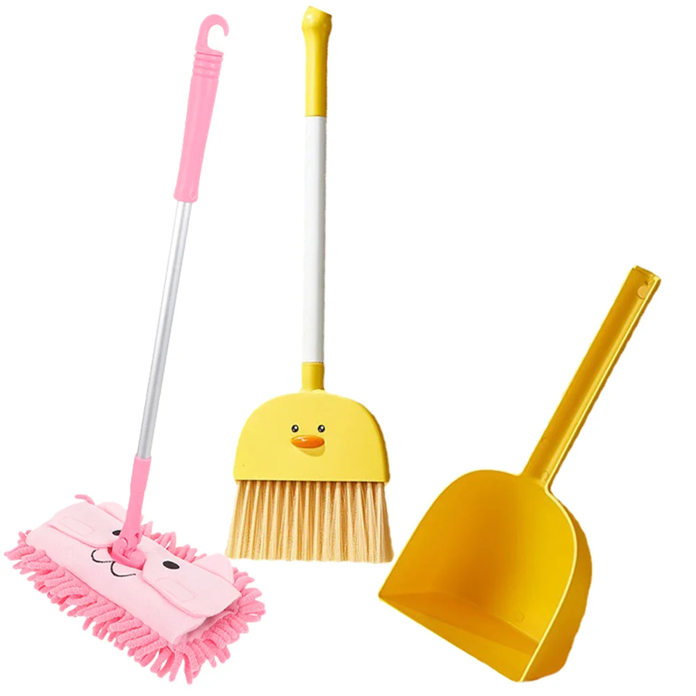 

Kid Housekeeping Helper Mini Cleaning Tools Children Toys Dustpan Home Cleaner Plastic Small Broom The Pet With Toddler