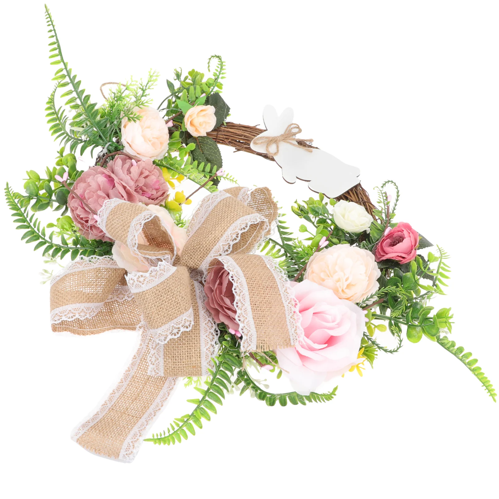 

Easter Outdoor Indoor Hanging Wreath Easter Decor Easter Wreath Decoration