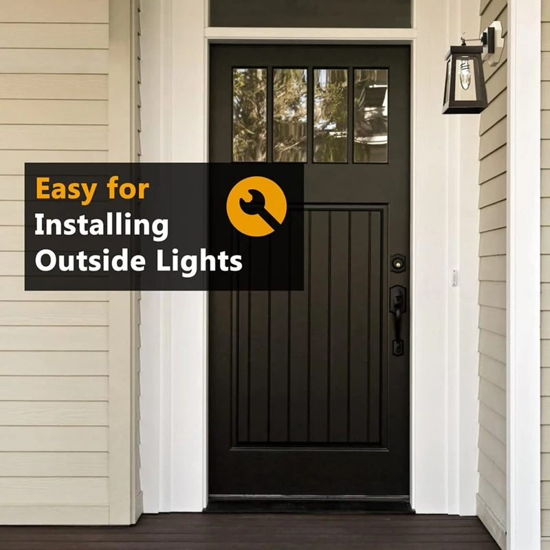 Восьмиугольный монтажный комплект сайдинга 8141 вертикальные сайдинговые лампы