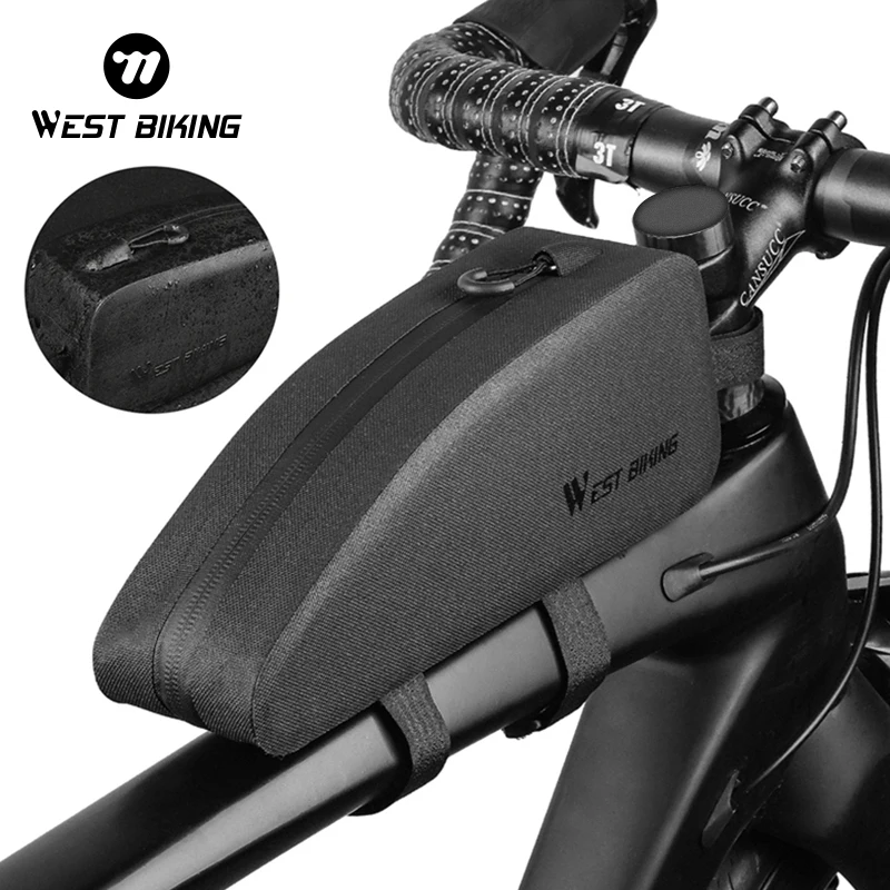 Велосипедная сумка WEST BIKING водонепроницаемая пленка из ТПУ велосипедная верхняя