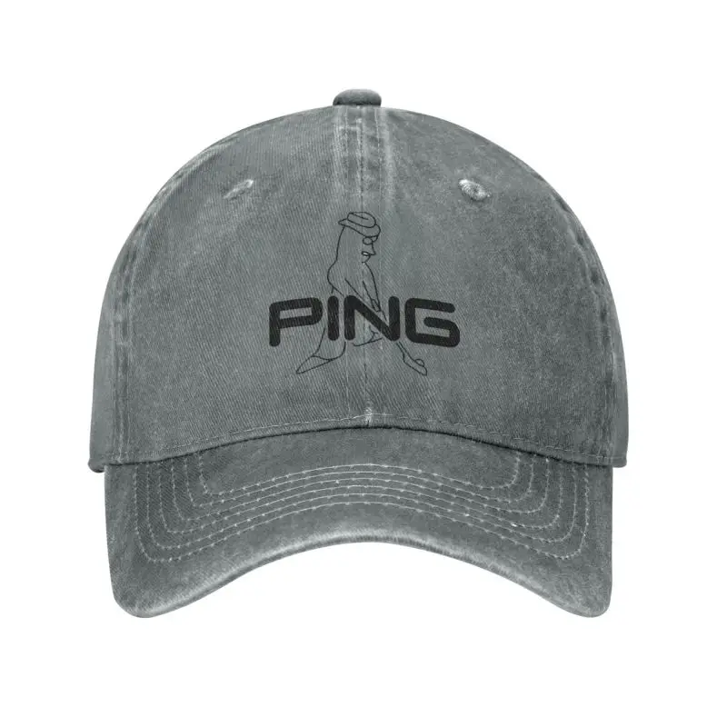 

Custom Cotton Ping Golf Baseball Cap Hip Hop Men Women's Adjustable Dad Hat Summer