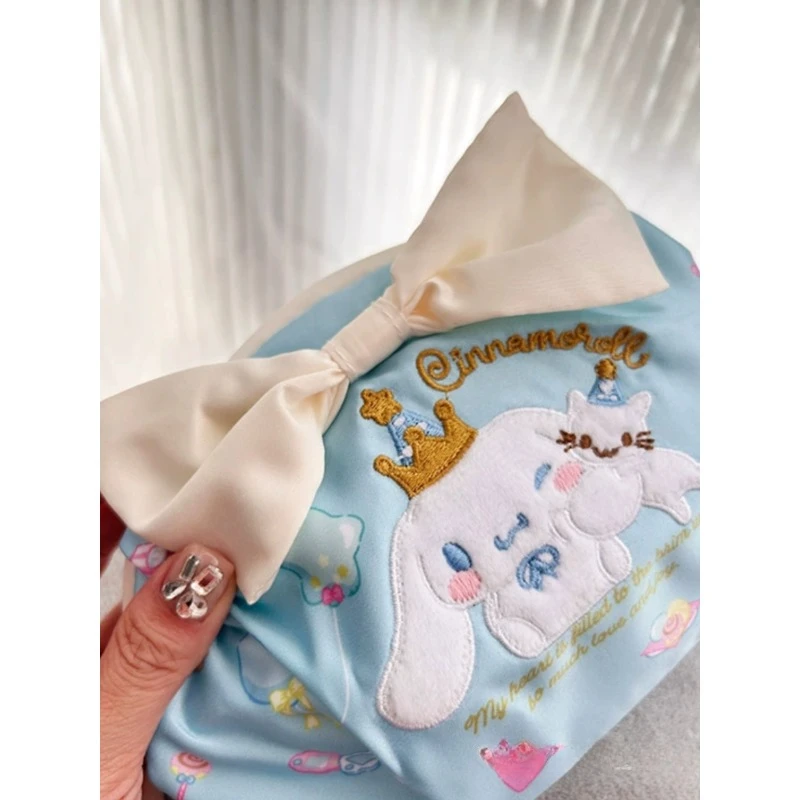 

Cinnamoroll, мультяшный бант в форме облака, косметичка для детей, подарок
