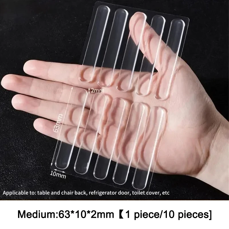 Прозрачные силиконовые буферные накладки