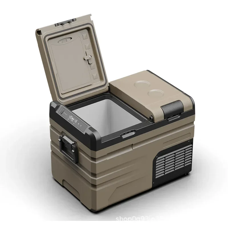 Двухдверный автомобильный холодильник компрессор охлаждение 12 В 24