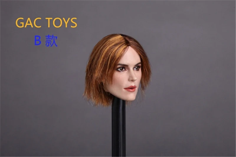 Фото GACTOYS GC007 масштаб 1/6, скульптура головы Киры Найтли для 12-дюймовых тела, экшн-фигурки, игрушки, коллекции подарков №4