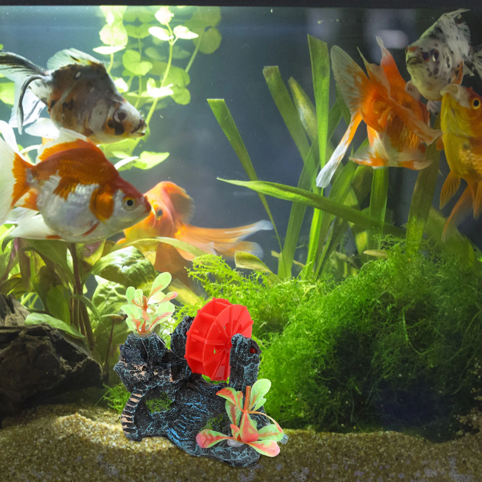 

2pcs Tank Shelter Tank Decoration Tank Rockery Aquarium Rockery Tank Landscaping Decor