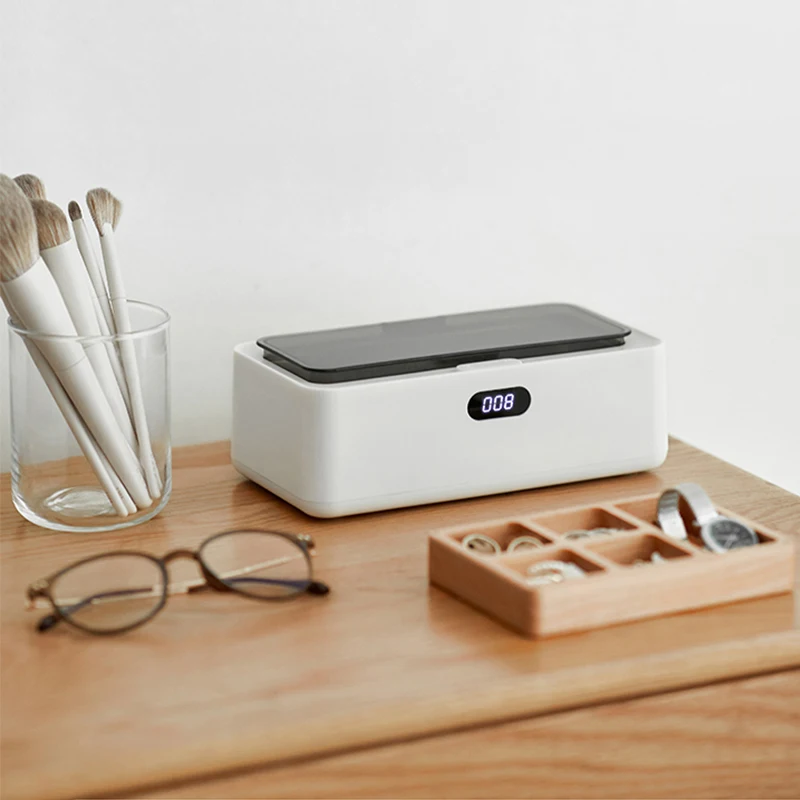 Olayks ультразвуковой очиститель портативный для очков ювелирных изделий зубных