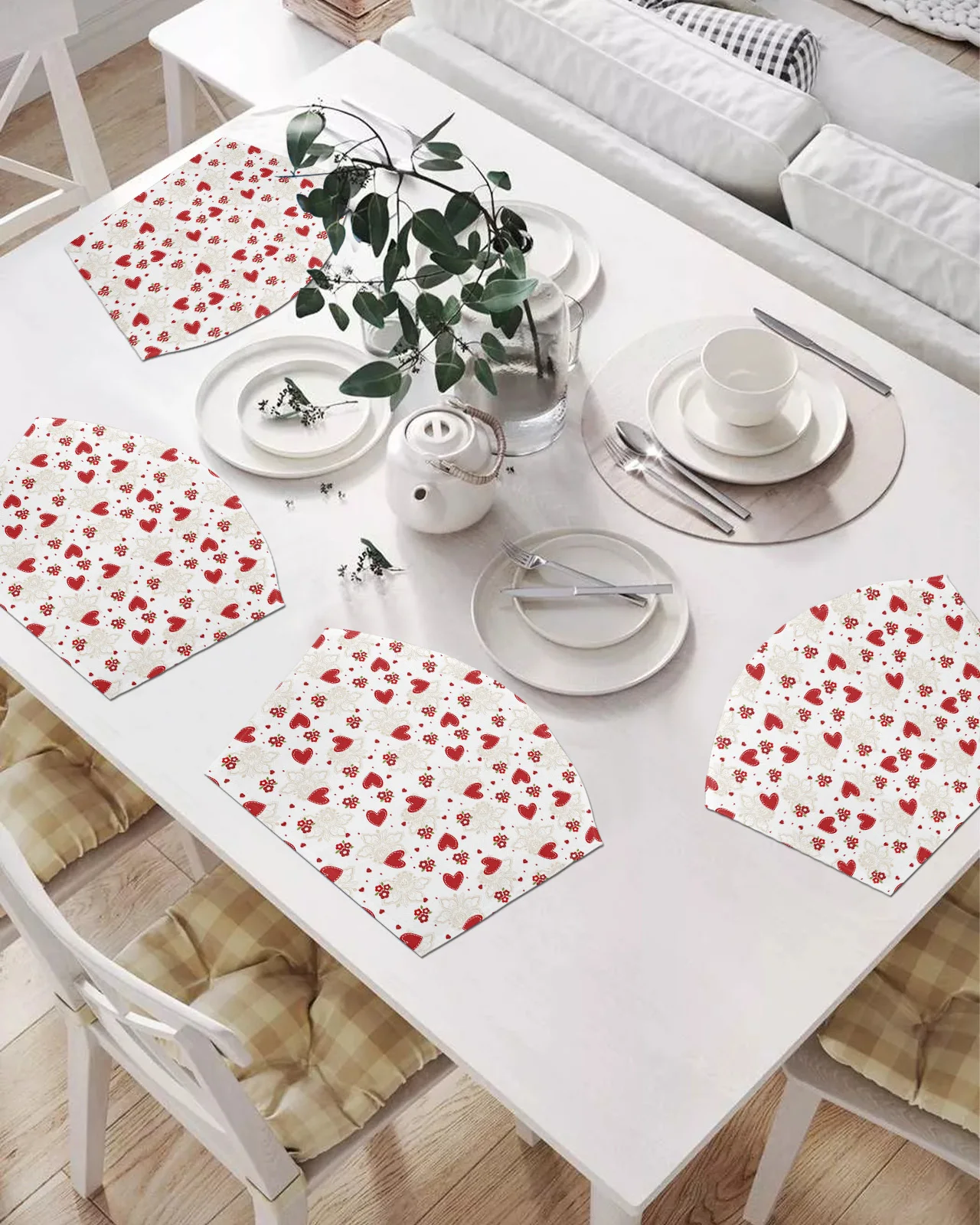 

2/4/6 шт., подставки под столовые приборы в форме веера