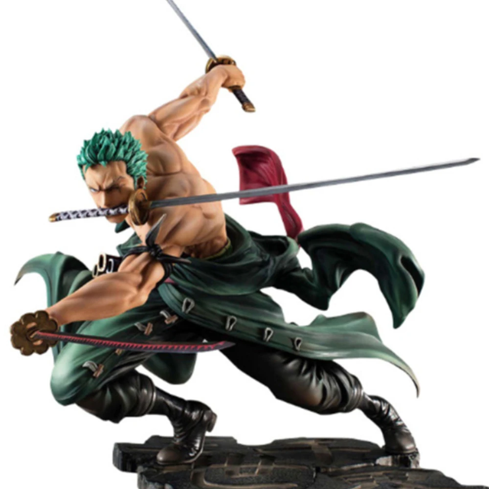 

One Piece Anime Action Figures Roronoa Zoro Models Toys PVC Material Anime Model Figures 1pc/opp bag