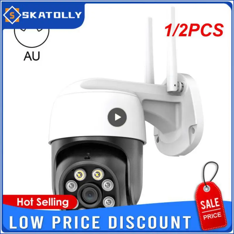 

1/2PCS 5X Zoom Mini IP Camera WiFi 3MP Tuya Smart Ai Auto Tracking Home Security Camera Outdoor Color IR Night Vision CCTV