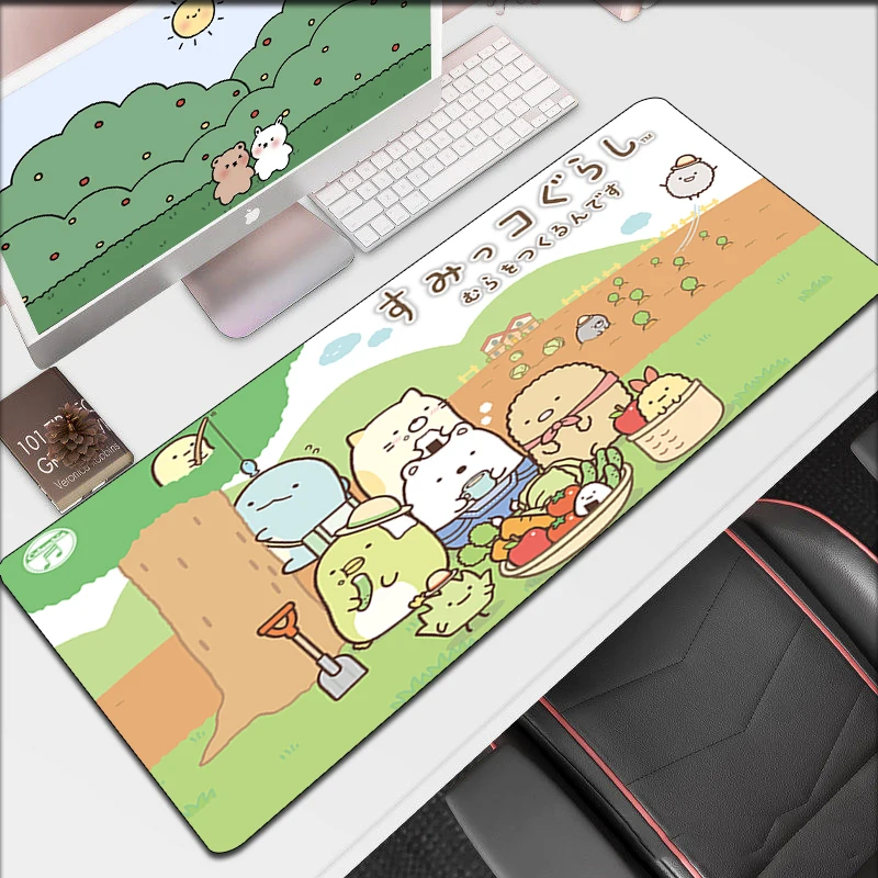 

Коврик для мыши Sumikko Gurashi, аксессуары для игровых ноутбуков и ПК, Настольный коврик, коврики для мыши, геймерский шкаф, нескользящий коврик, коврик для мыши, коврики Xxl