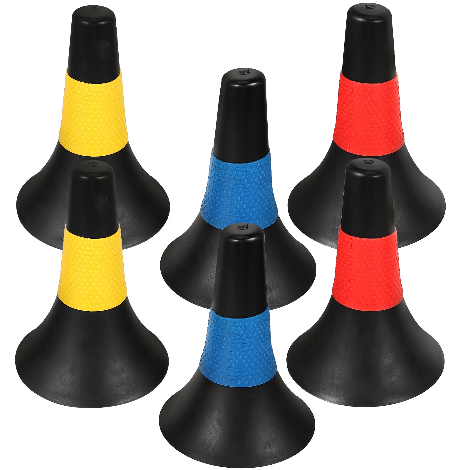 

6 шт. пластиковые спортивные конусные дорожные футбольные мячи принадлежности для тренировок по футболу конусы для препятствий для вождения
