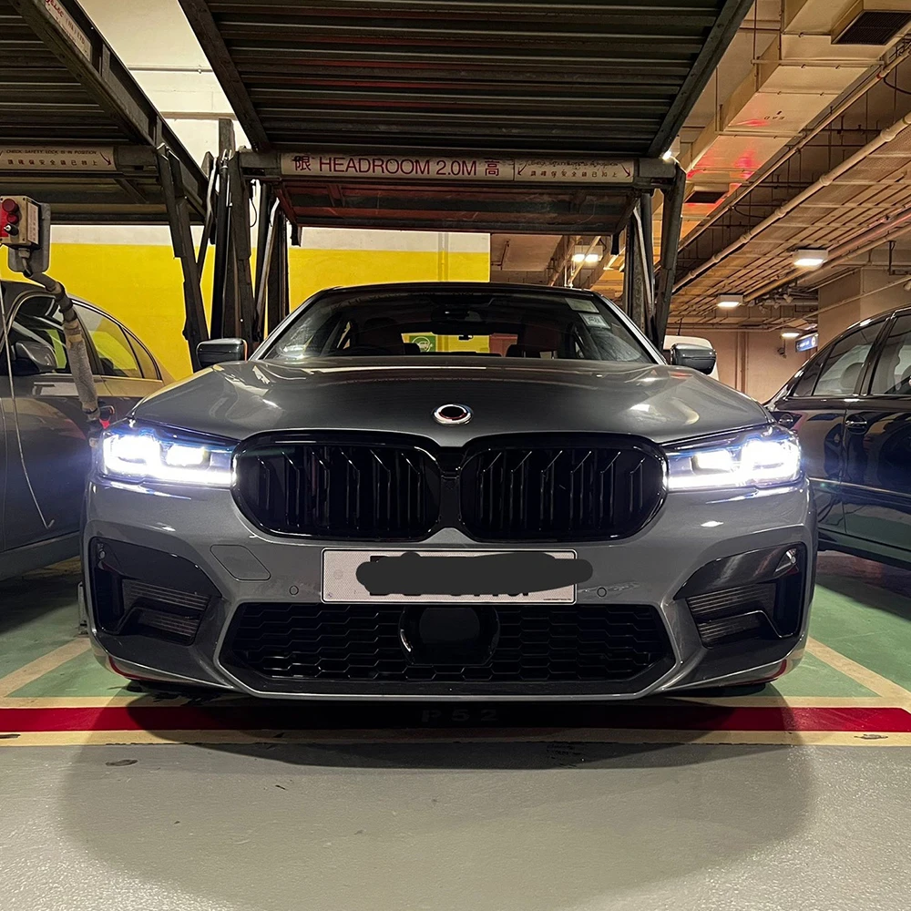 Для BMW 5 серии G30 G38 520i 530i 540i 550i 2018-2020 светодиодная автоматическая фара в сборе