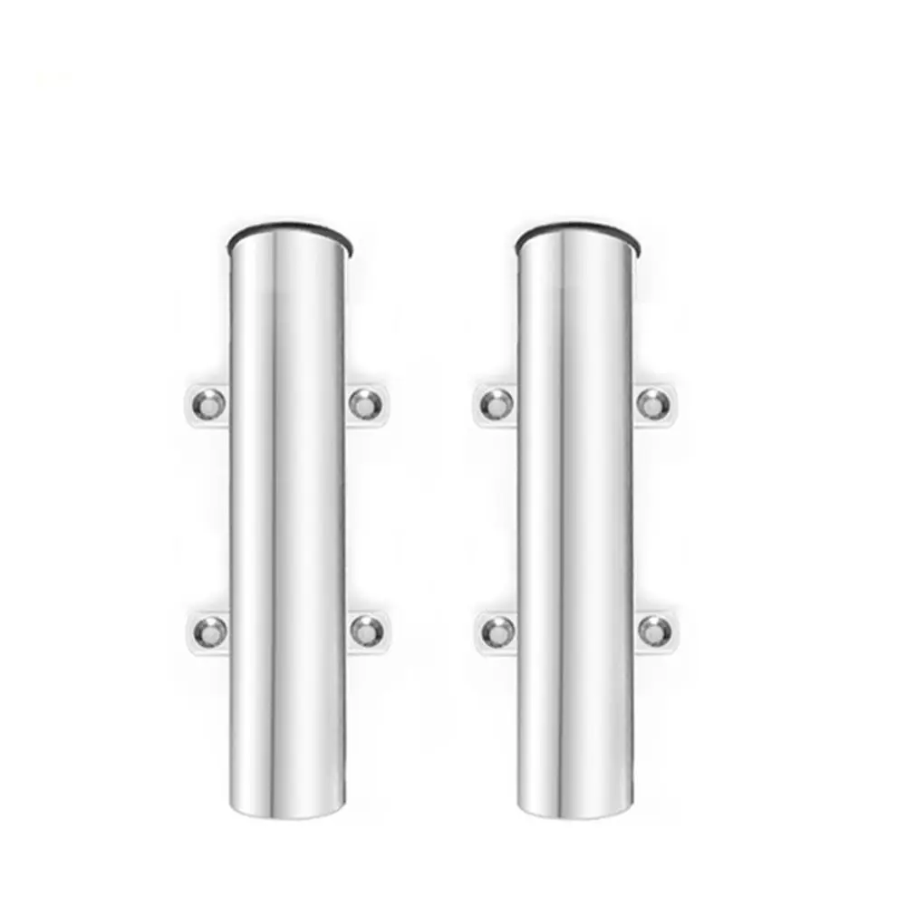 

2PCS Stainless Steel 316 Fishing Rod Rack Holder Fishing Racks Fishing Box Marine Hardware For Boat Fishing Tackle Accessories
