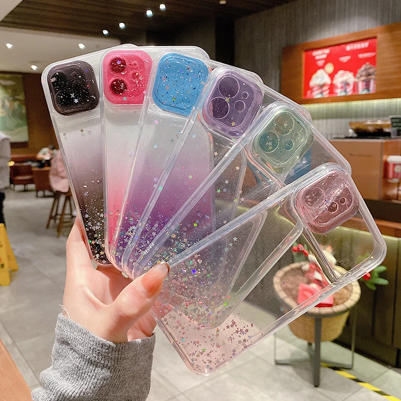 slid protect camera lens glitter phone case on for xiaomi mi poco x3 nfc m3 pro x 3 5g poko x3pro m3pro m 3 bling silicone cover free global shipping