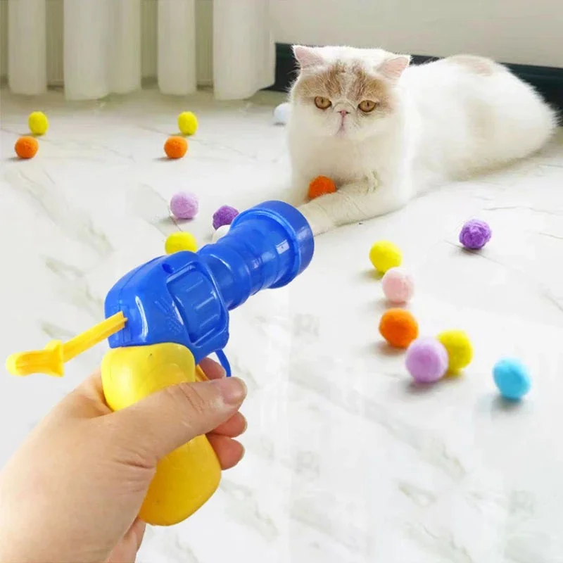 

Интерактивная тренировочная игрушка для кошек творческие котята мини помпоны игры стрейч плюшевый мяч игрушки товары для кошек аксессуары для домашних животных
