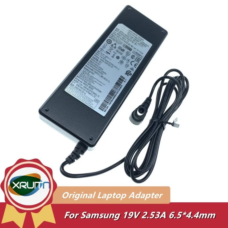 

Для Samsung TV зарядное устройство 19V 2.53A 48W подлинный адаптер переменного тока A4819-FDY UN32J4000AF UN32J4000AGXZD UN22H5000 UN32J4000