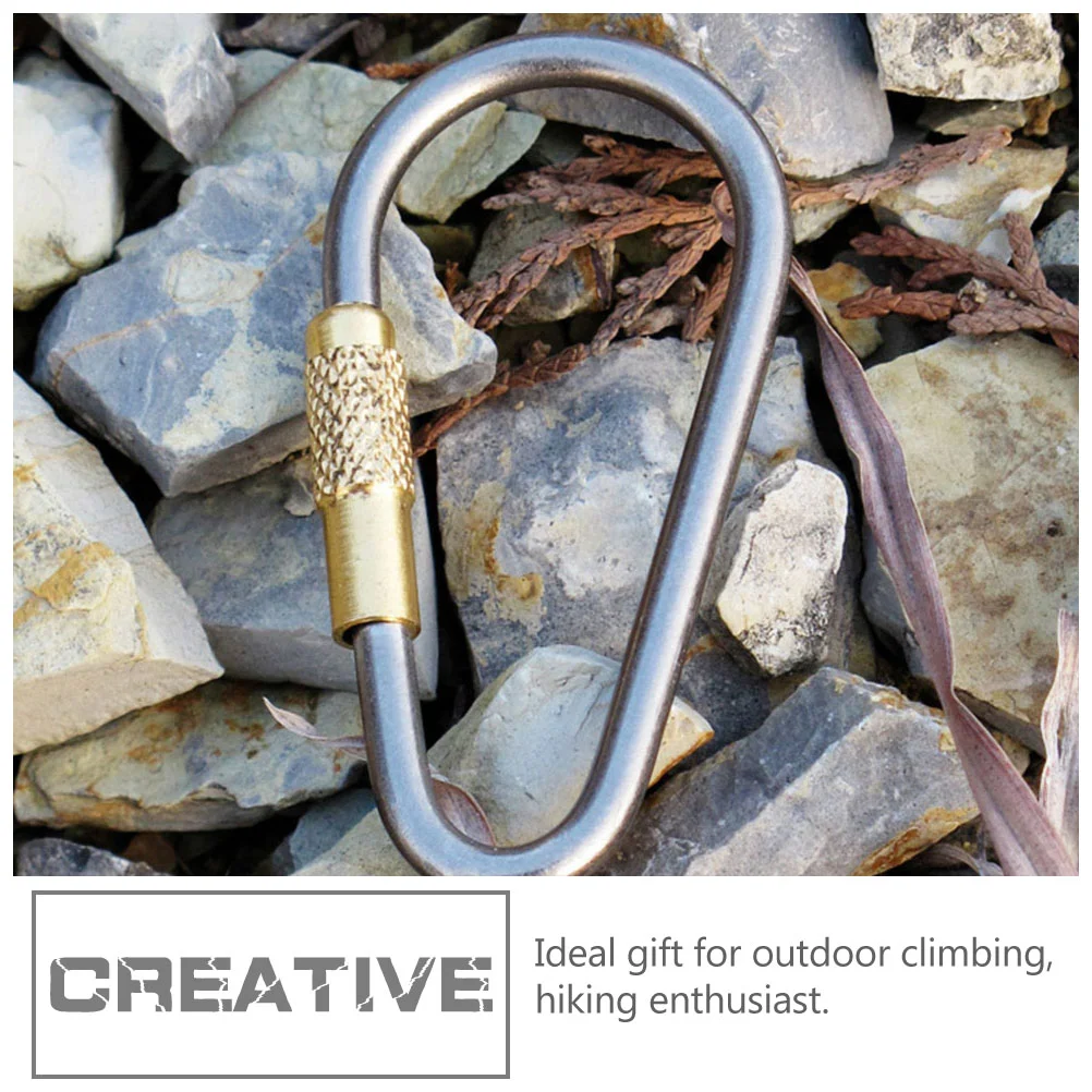 2 шт. быстросъемные уличные крючки для кемпинга скалолазания овальная