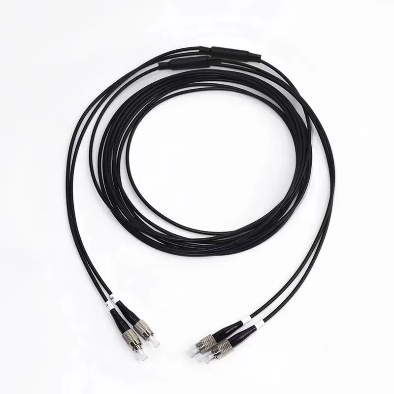 150M Armored Fiber optic Patchcord Multi mode 2 cores waterproof LC-LC SC-SC FC-FC FTTA armor jumper Outdoor DX OD=3.0-3.3mm