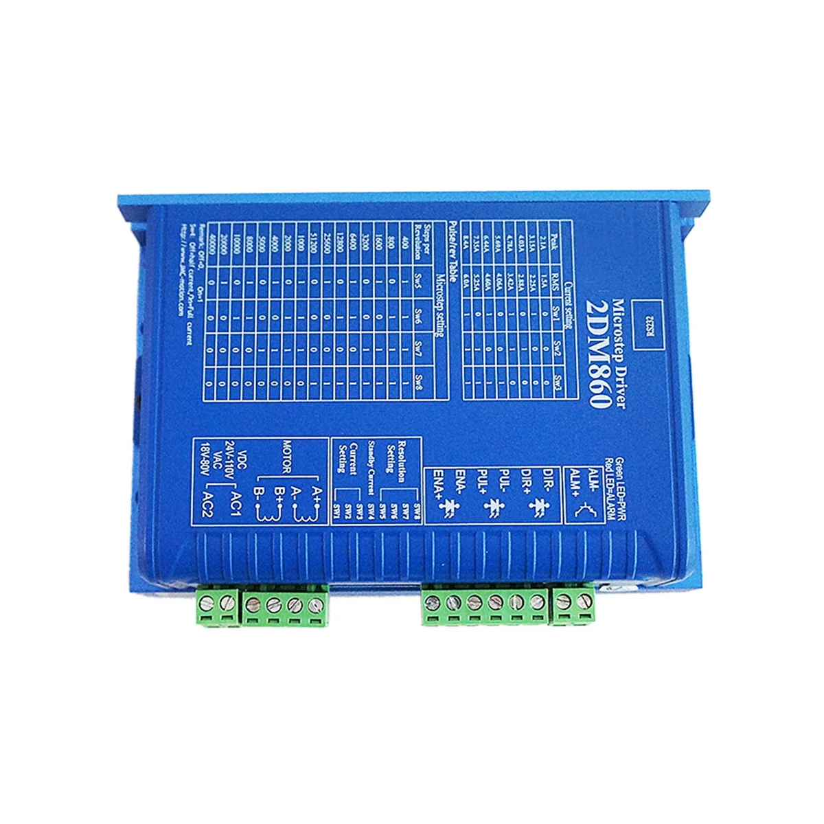 Драйвер двигателя 2DM860, Цифровой Драйвер шагового двигателя, Драйвер шагового двигателя 86, фрезерный станок с ЧПУ