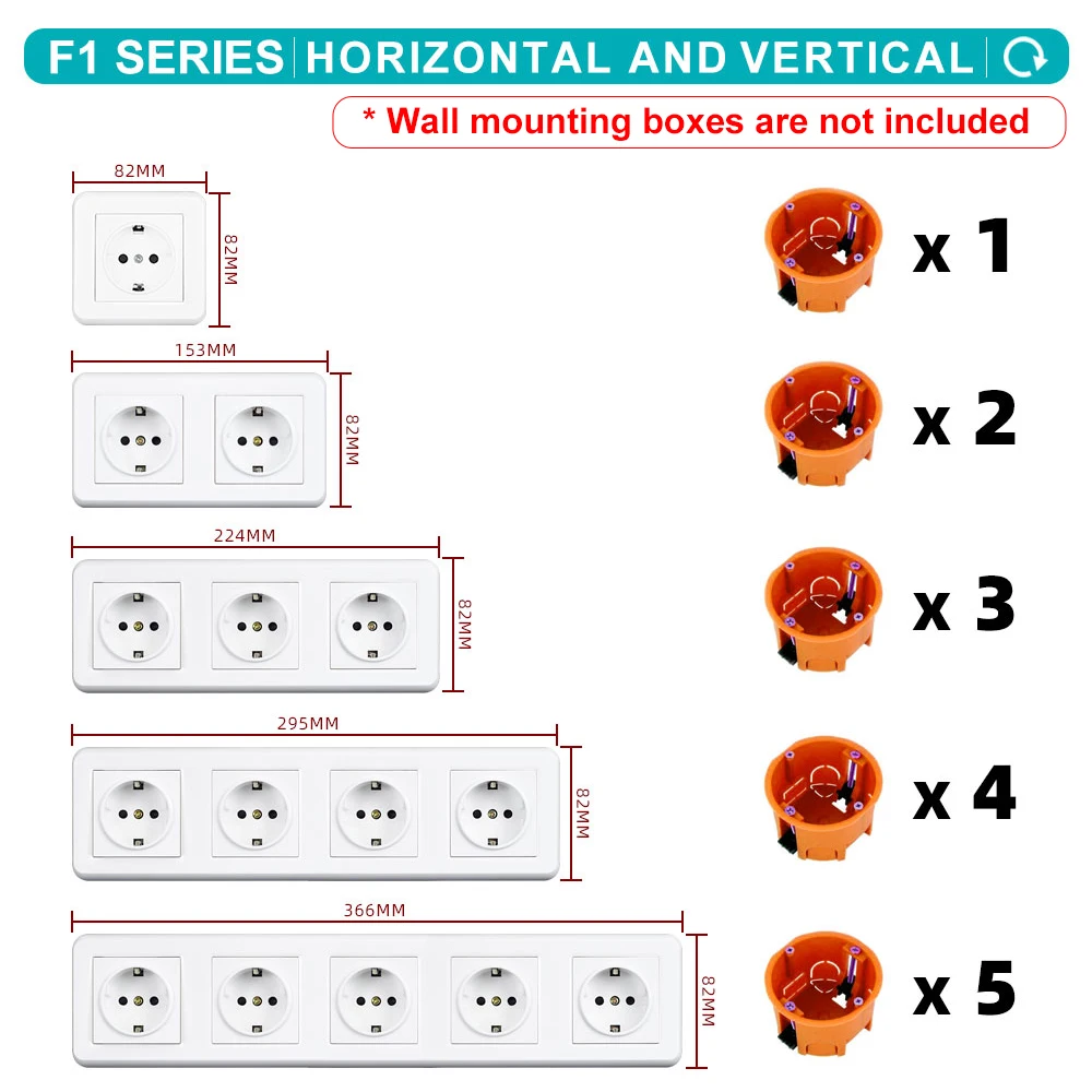 Розетка VISWE Rj45 CAT6 с двойным интерфейсом пластиковая панель 82 мм * Разъем LAN
